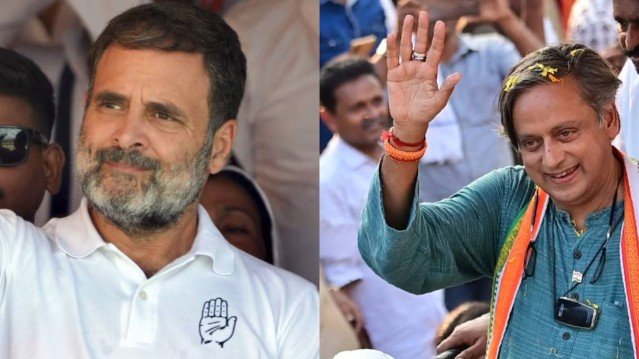 Shashi Tharoor Backs Rahul